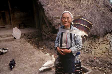 Long Horn Miao Woman